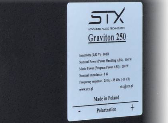 STX Graviton 250 - cecha 3